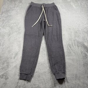Outerknown Hightide Sweatpants Women XS Gray Organic Cotton Terry Joggers